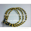2016 hot sale wholesale triple braided titanium sports necklace